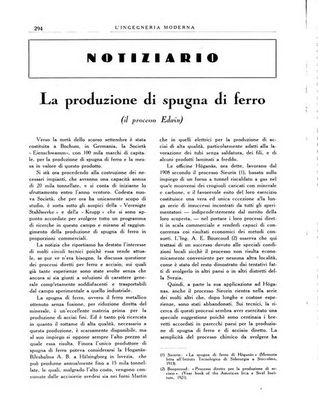 L'Ingegneria moderna rassegna di tecnologie industriali, agrarie, edilizie, idrauliche, stradali, ferroviarie