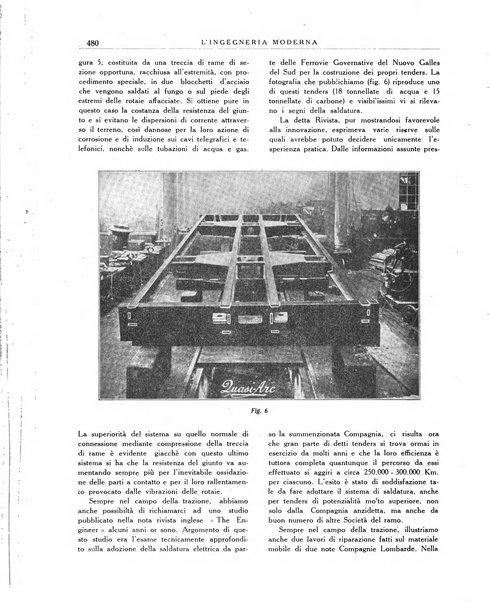 L'Ingegneria moderna rassegna di tecnologie industriali, agrarie, edilizie, idrauliche, stradali, ferroviarie