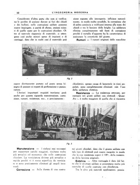 L'Ingegneria moderna rassegna di tecnologie industriali, agrarie, edilizie, idrauliche, stradali, ferroviarie