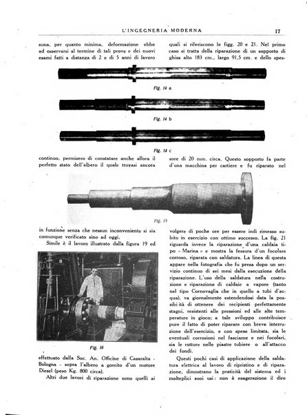 L'Ingegneria moderna rassegna di tecnologie industriali, agrarie, edilizie, idrauliche, stradali, ferroviarie