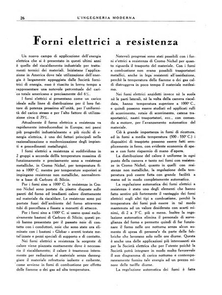 L'Ingegneria moderna rassegna di tecnologie industriali, agrarie, edilizie, idrauliche, stradali, ferroviarie