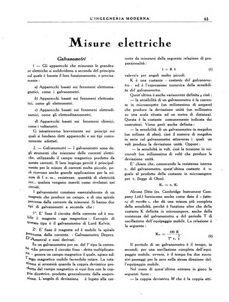 L'Ingegneria moderna rassegna di tecnologie industriali, agrarie, edilizie, idrauliche, stradali, ferroviarie