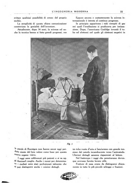 L'Ingegneria moderna rassegna di tecnologie industriali, agrarie, edilizie, idrauliche, stradali, ferroviarie