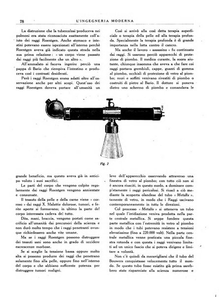 L'Ingegneria moderna rassegna di tecnologie industriali, agrarie, edilizie, idrauliche, stradali, ferroviarie