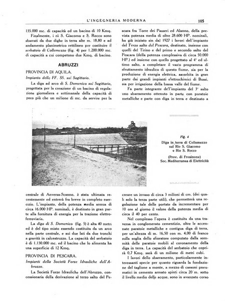 L'Ingegneria moderna rassegna di tecnologie industriali, agrarie, edilizie, idrauliche, stradali, ferroviarie