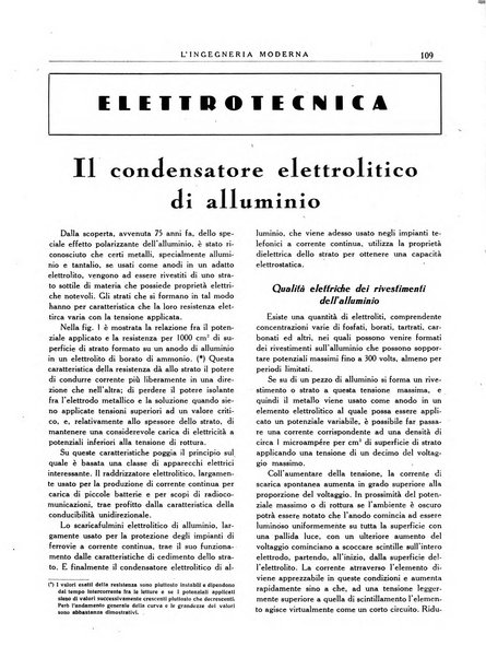 L'Ingegneria moderna rassegna di tecnologie industriali, agrarie, edilizie, idrauliche, stradali, ferroviarie