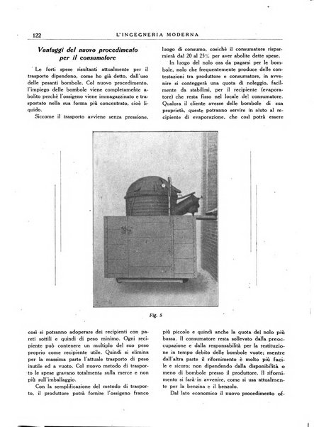 L'Ingegneria moderna rassegna di tecnologie industriali, agrarie, edilizie, idrauliche, stradali, ferroviarie