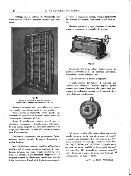 L'Ingegneria moderna rassegna di tecnologie industriali, agrarie, edilizie, idrauliche, stradali, ferroviarie