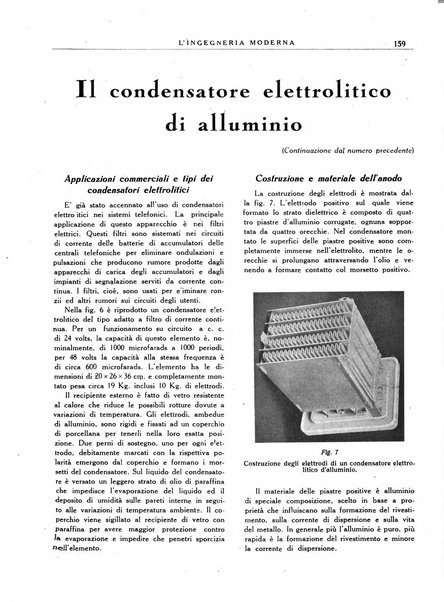 L'Ingegneria moderna rassegna di tecnologie industriali, agrarie, edilizie, idrauliche, stradali, ferroviarie