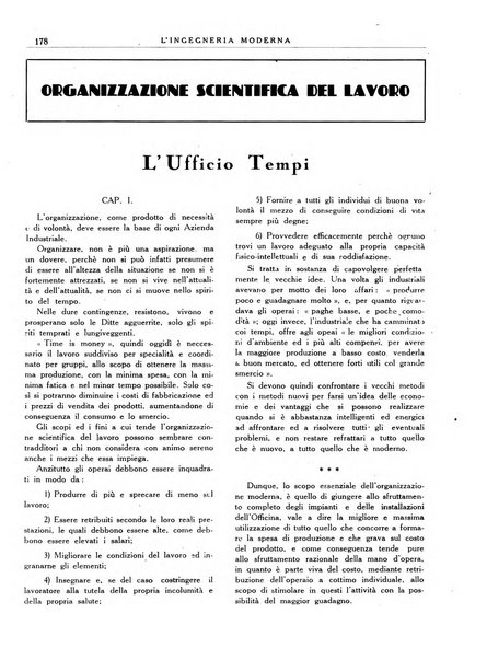 L'Ingegneria moderna rassegna di tecnologie industriali, agrarie, edilizie, idrauliche, stradali, ferroviarie