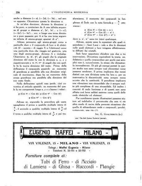 L'Ingegneria moderna rassegna di tecnologie industriali, agrarie, edilizie, idrauliche, stradali, ferroviarie