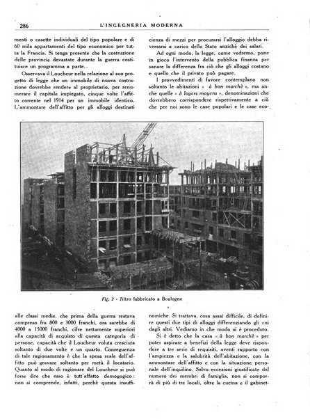 L'Ingegneria moderna rassegna di tecnologie industriali, agrarie, edilizie, idrauliche, stradali, ferroviarie