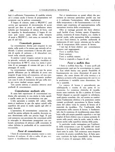 L'Ingegneria moderna rassegna di tecnologie industriali, agrarie, edilizie, idrauliche, stradali, ferroviarie