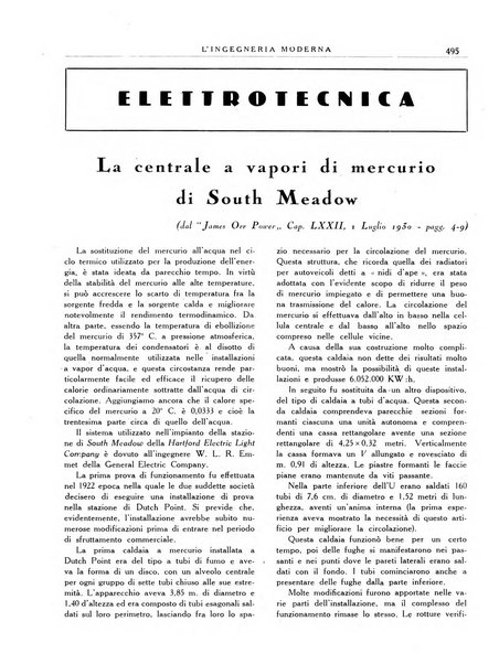 L'Ingegneria moderna rassegna di tecnologie industriali, agrarie, edilizie, idrauliche, stradali, ferroviarie