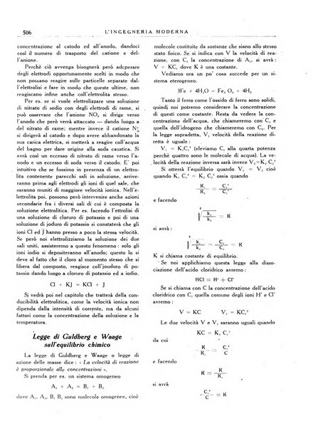 L'Ingegneria moderna rassegna di tecnologie industriali, agrarie, edilizie, idrauliche, stradali, ferroviarie