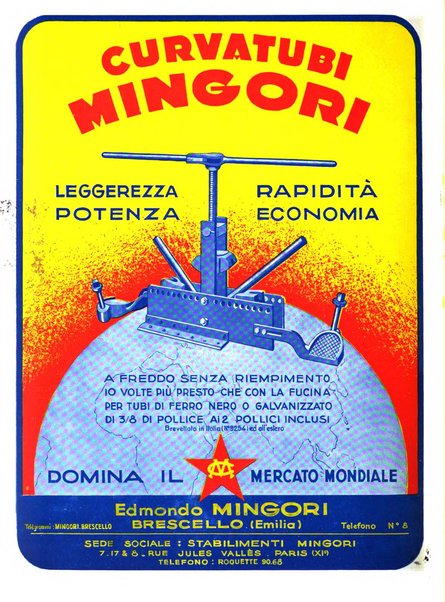 L'Ingegneria moderna rassegna di tecnologie industriali, agrarie, edilizie, idrauliche, stradali, ferroviarie