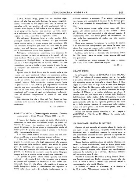 L'Ingegneria moderna rassegna di tecnologie industriali, agrarie, edilizie, idrauliche, stradali, ferroviarie