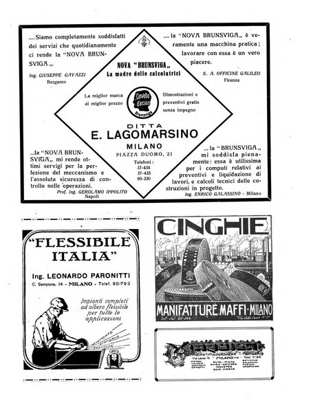 L'Ingegneria moderna rassegna di tecnologie industriali, agrarie, edilizie, idrauliche, stradali, ferroviarie