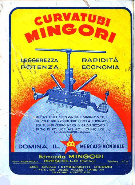 L'Ingegneria moderna rassegna di tecnologie industriali, agrarie, edilizie, idrauliche, stradali, ferroviarie