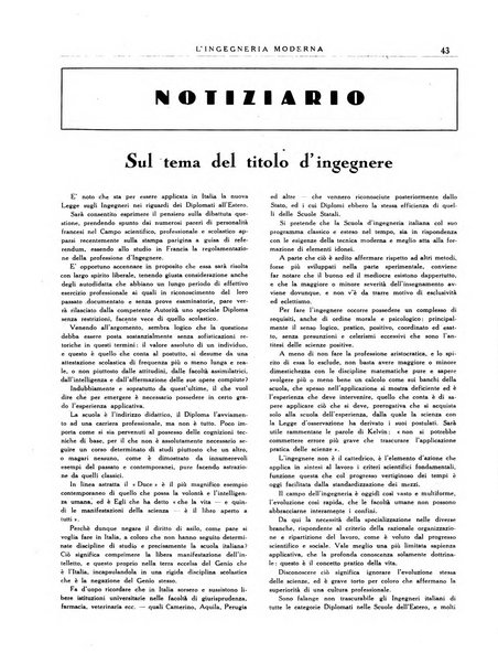 L'Ingegneria moderna rassegna di tecnologie industriali, agrarie, edilizie, idrauliche, stradali, ferroviarie