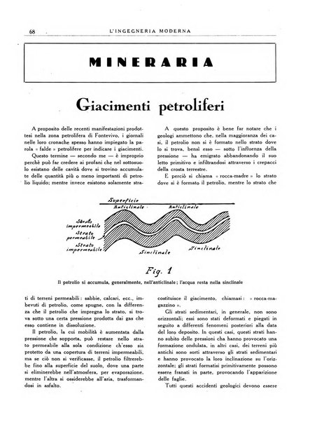 L'Ingegneria moderna rassegna di tecnologie industriali, agrarie, edilizie, idrauliche, stradali, ferroviarie