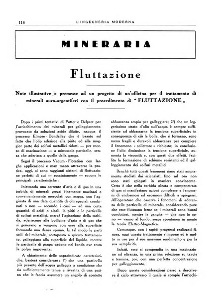 L'Ingegneria moderna rassegna di tecnologie industriali, agrarie, edilizie, idrauliche, stradali, ferroviarie