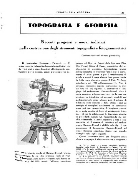 L'Ingegneria moderna rassegna di tecnologie industriali, agrarie, edilizie, idrauliche, stradali, ferroviarie