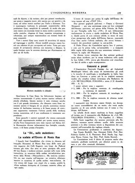 L'Ingegneria moderna rassegna di tecnologie industriali, agrarie, edilizie, idrauliche, stradali, ferroviarie