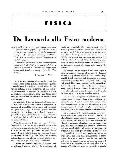 L'Ingegneria moderna rassegna di tecnologie industriali, agrarie, edilizie, idrauliche, stradali, ferroviarie