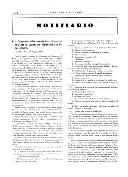 L'Ingegneria moderna rassegna di tecnologie industriali, agrarie, edilizie, idrauliche, stradali, ferroviarie