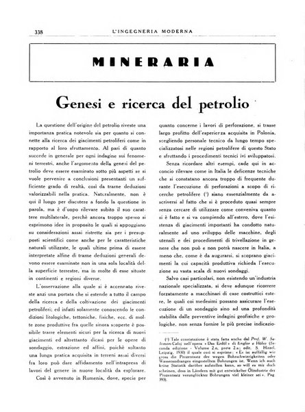 L'Ingegneria moderna rassegna di tecnologie industriali, agrarie, edilizie, idrauliche, stradali, ferroviarie