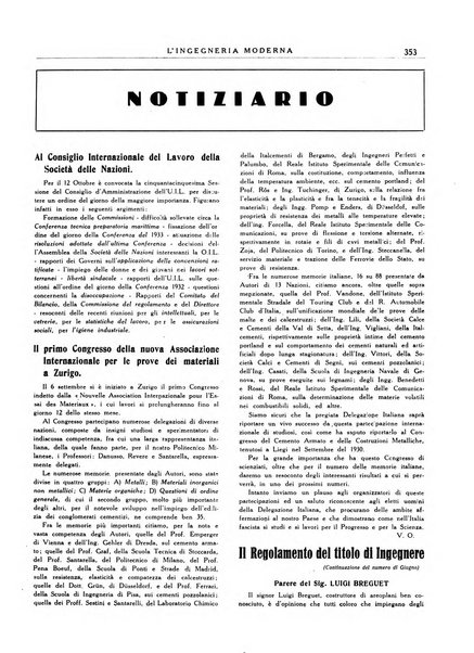 L'Ingegneria moderna rassegna di tecnologie industriali, agrarie, edilizie, idrauliche, stradali, ferroviarie