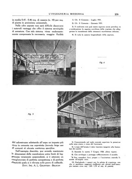 L'Ingegneria moderna rassegna di tecnologie industriali, agrarie, edilizie, idrauliche, stradali, ferroviarie