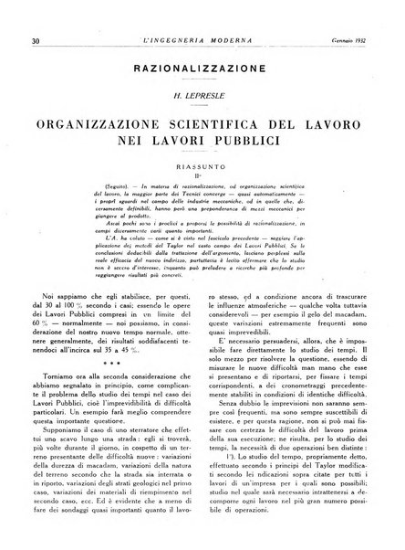 L'Ingegneria moderna rassegna di tecnologie industriali, agrarie, edilizie, idrauliche, stradali, ferroviarie