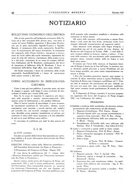 L'Ingegneria moderna rassegna di tecnologie industriali, agrarie, edilizie, idrauliche, stradali, ferroviarie