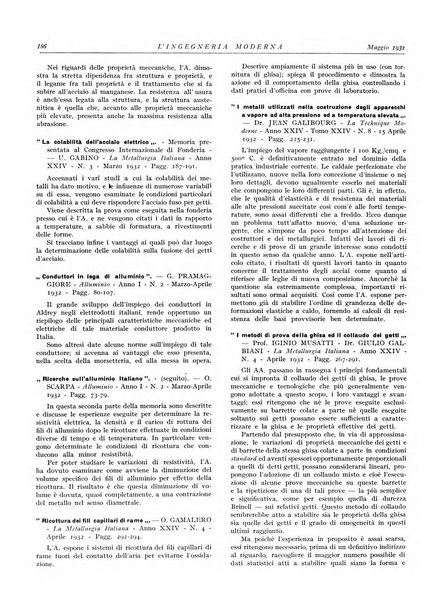 L'Ingegneria moderna rassegna di tecnologie industriali, agrarie, edilizie, idrauliche, stradali, ferroviarie