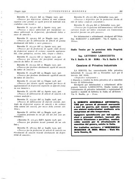 L'Ingegneria moderna rassegna di tecnologie industriali, agrarie, edilizie, idrauliche, stradali, ferroviarie