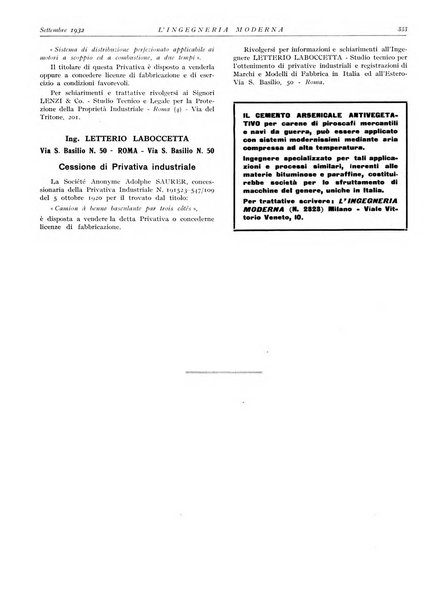 L'Ingegneria moderna rassegna di tecnologie industriali, agrarie, edilizie, idrauliche, stradali, ferroviarie