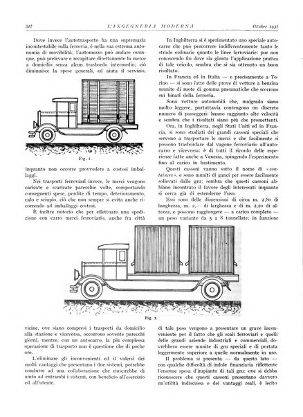 L'Ingegneria moderna rassegna di tecnologie industriali, agrarie, edilizie, idrauliche, stradali, ferroviarie