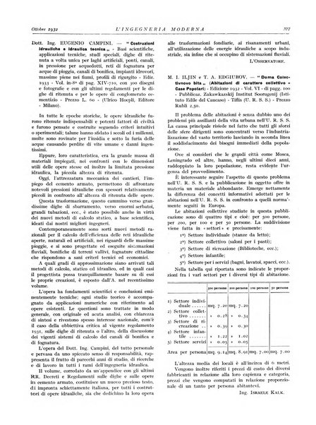 L'Ingegneria moderna rassegna di tecnologie industriali, agrarie, edilizie, idrauliche, stradali, ferroviarie