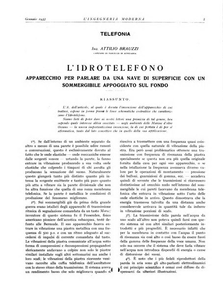 L'Ingegneria moderna rassegna di tecnologie industriali, agrarie, edilizie, idrauliche, stradali, ferroviarie