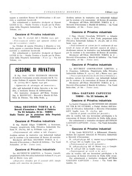 L'Ingegneria moderna rassegna di tecnologie industriali, agrarie, edilizie, idrauliche, stradali, ferroviarie