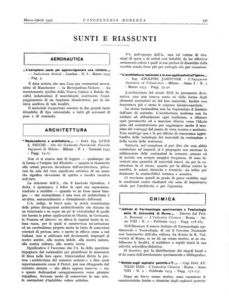 L'Ingegneria moderna rassegna di tecnologie industriali, agrarie, edilizie, idrauliche, stradali, ferroviarie