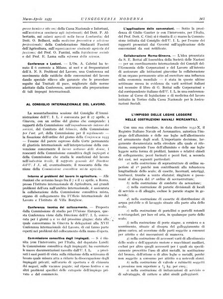 L'Ingegneria moderna rassegna di tecnologie industriali, agrarie, edilizie, idrauliche, stradali, ferroviarie