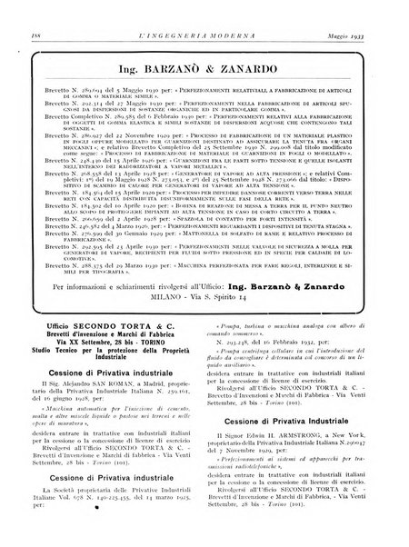 L'Ingegneria moderna rassegna di tecnologie industriali, agrarie, edilizie, idrauliche, stradali, ferroviarie