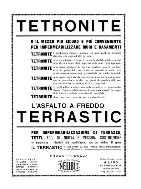 L'Ingegneria moderna rassegna di tecnologie industriali, agrarie, edilizie, idrauliche, stradali, ferroviarie