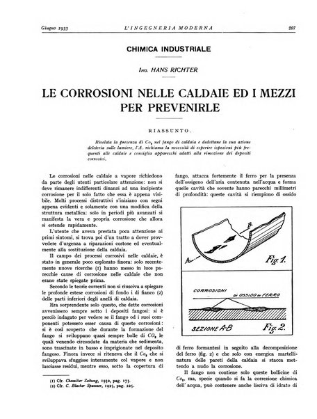 L'Ingegneria moderna rassegna di tecnologie industriali, agrarie, edilizie, idrauliche, stradali, ferroviarie