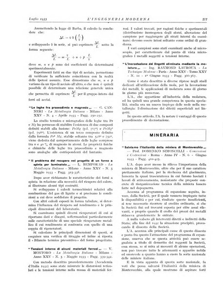 L'Ingegneria moderna rassegna di tecnologie industriali, agrarie, edilizie, idrauliche, stradali, ferroviarie