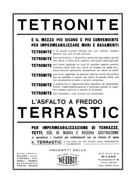 L'Ingegneria moderna rassegna di tecnologie industriali, agrarie, edilizie, idrauliche, stradali, ferroviarie