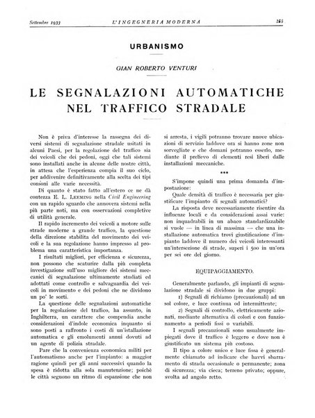 L'Ingegneria moderna rassegna di tecnologie industriali, agrarie, edilizie, idrauliche, stradali, ferroviarie